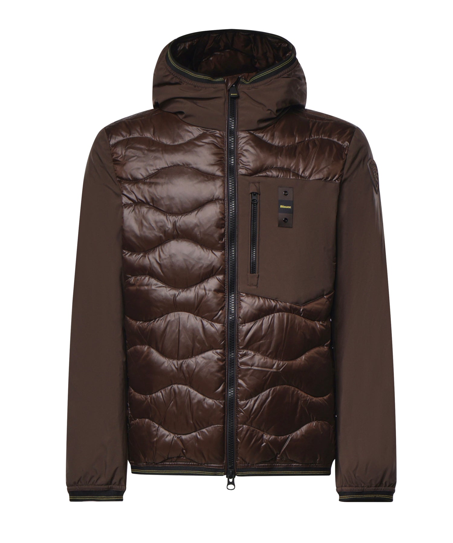 Piumino Albert in nylon con logo 26WBLUC08068 00635530B BLAUER 