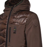 Piumino Albert in nylon con logo 26WBLUC08068 00635530B BLAUER 