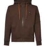 Felpa Cardinton con zip in cotone 26WBLUF02316 007693382 BLAUER 
