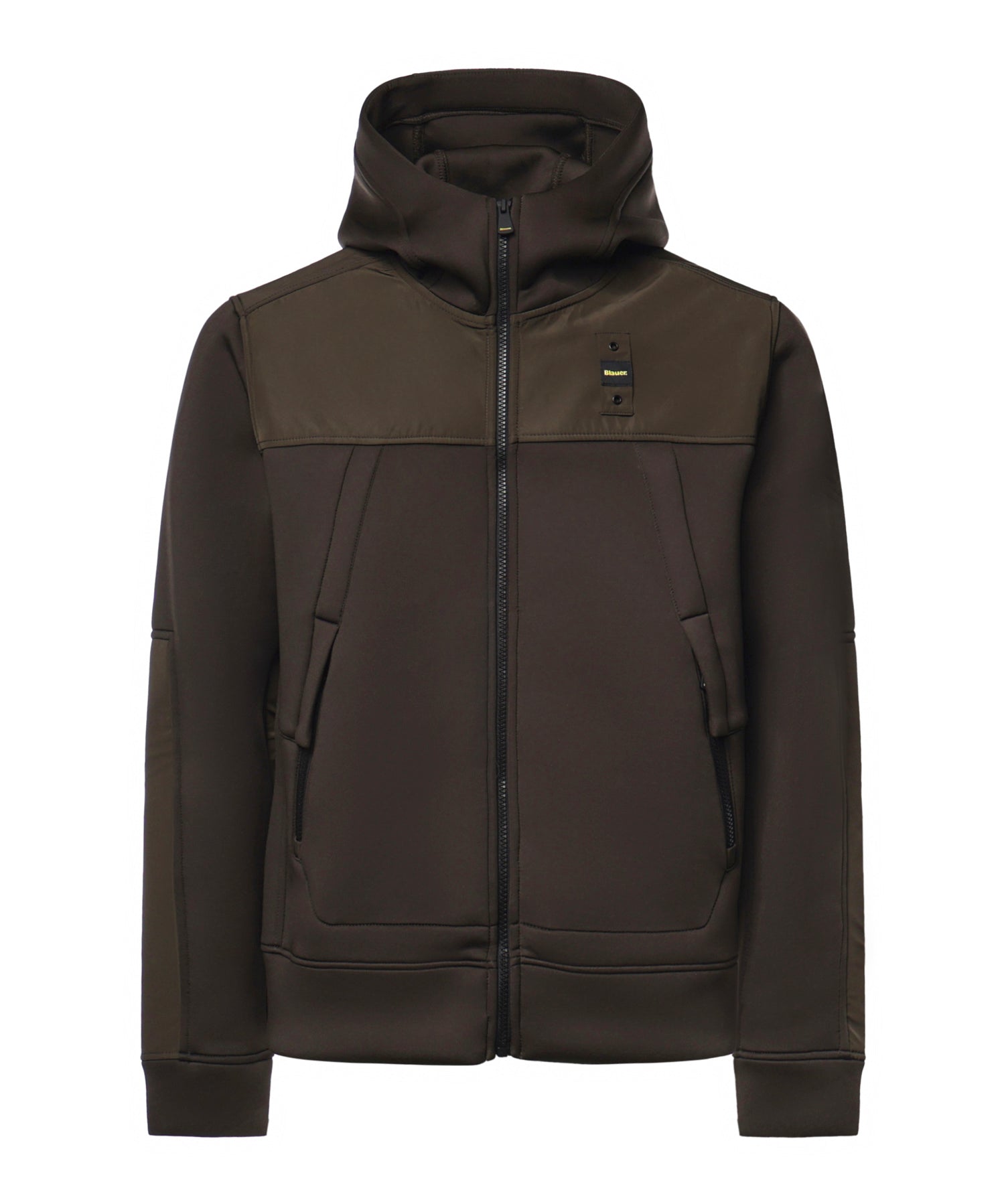 Felpa Wilbert con zip 26WBLUF02398 007707382 BLAUER 