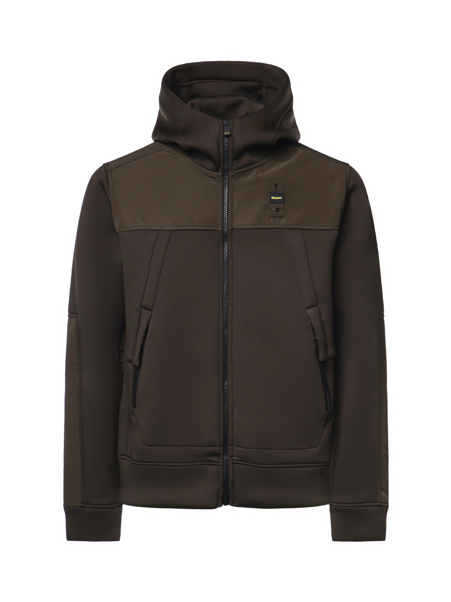 Felpa Wilbert con zip 26WBLUF02398 007707382 BLAUER 