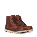 Stivaletto combat in pelle F6NOLAN02 PULCOG BLAUER 