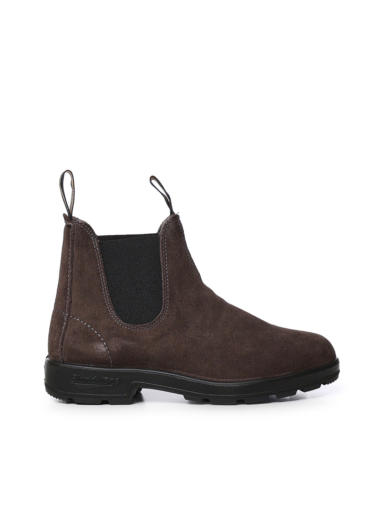 Stivaletti Chelsea in suede 2413 DARK GREY BLUNDSTONE 