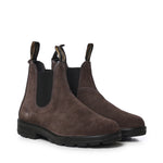 Stivaletti Chelsea in suede 2413 DARK GREY BLUNDSTONE 