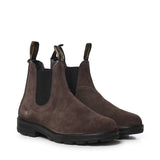Stivaletti Chelsea in suede 2413 DARK GREY BLUNDSTONE 