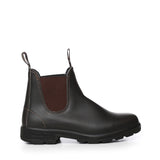 Stivaletti Chelsea in pelle<BR/> 500 STOUT BROWN BLUNDSTONE 