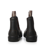 Stivaletti Chelsea in pelle<BR/> 500 STOUT BROWN BLUNDSTONE 