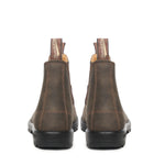 Chelsea boots in pelle 585 RUSTIC BROWN BLUNDSTONE 