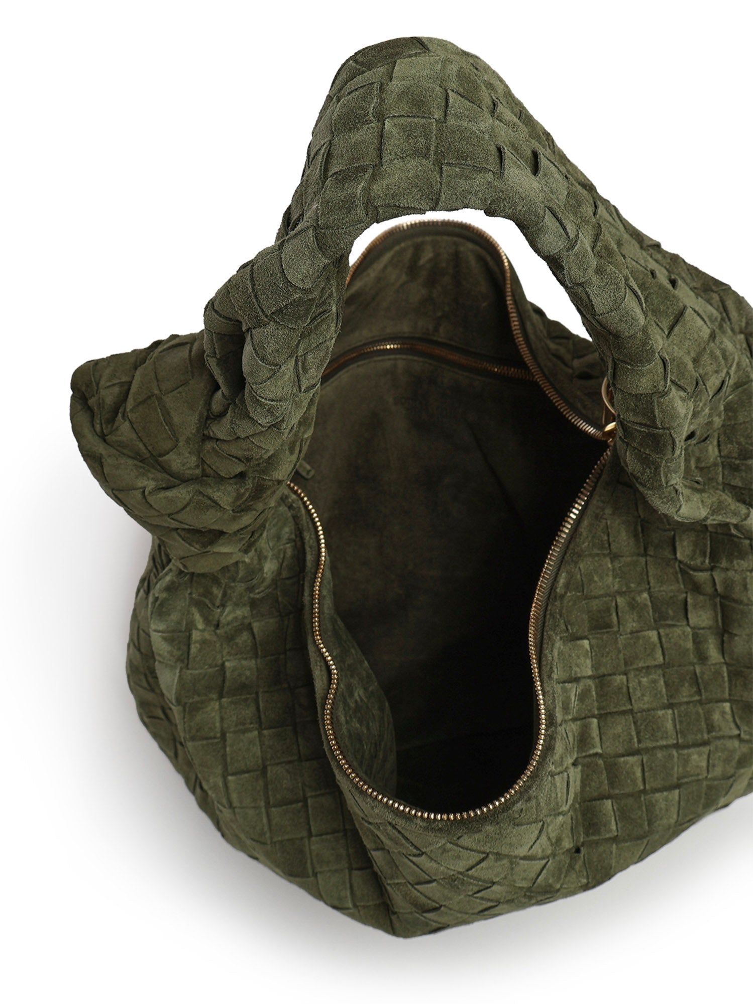 Borsa a spalla Jodie in suede 600261 V5ZZ03785 BOTTEGA VENETA 
