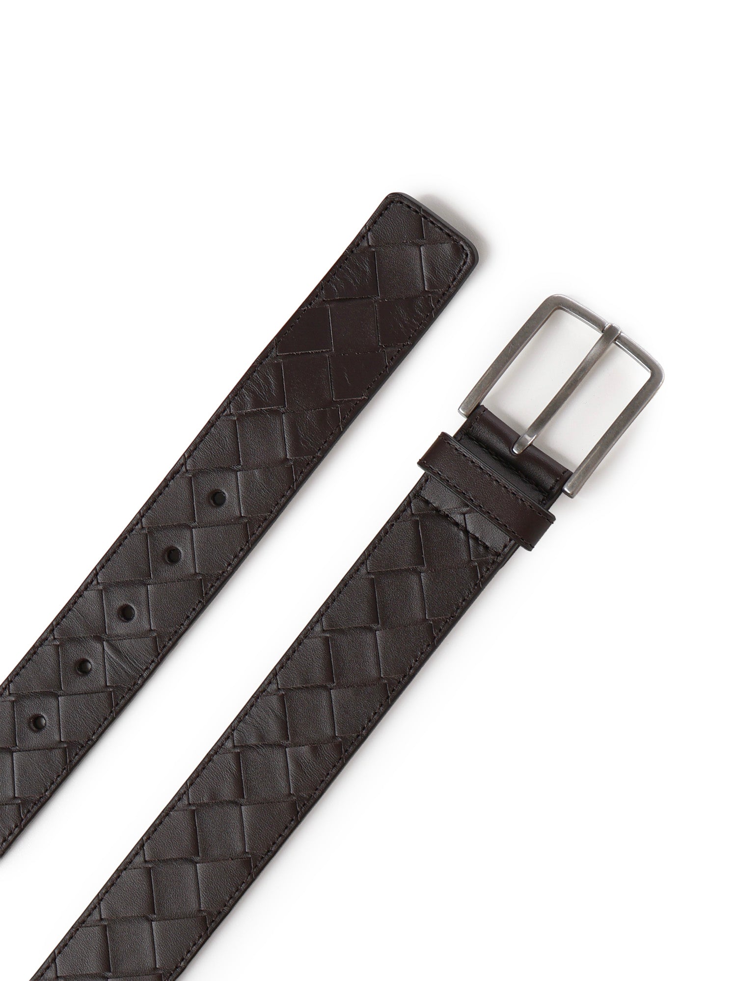Cintura Intrecciato in pelle 609182 VCPQ32145 BOTTEGA VENETA 