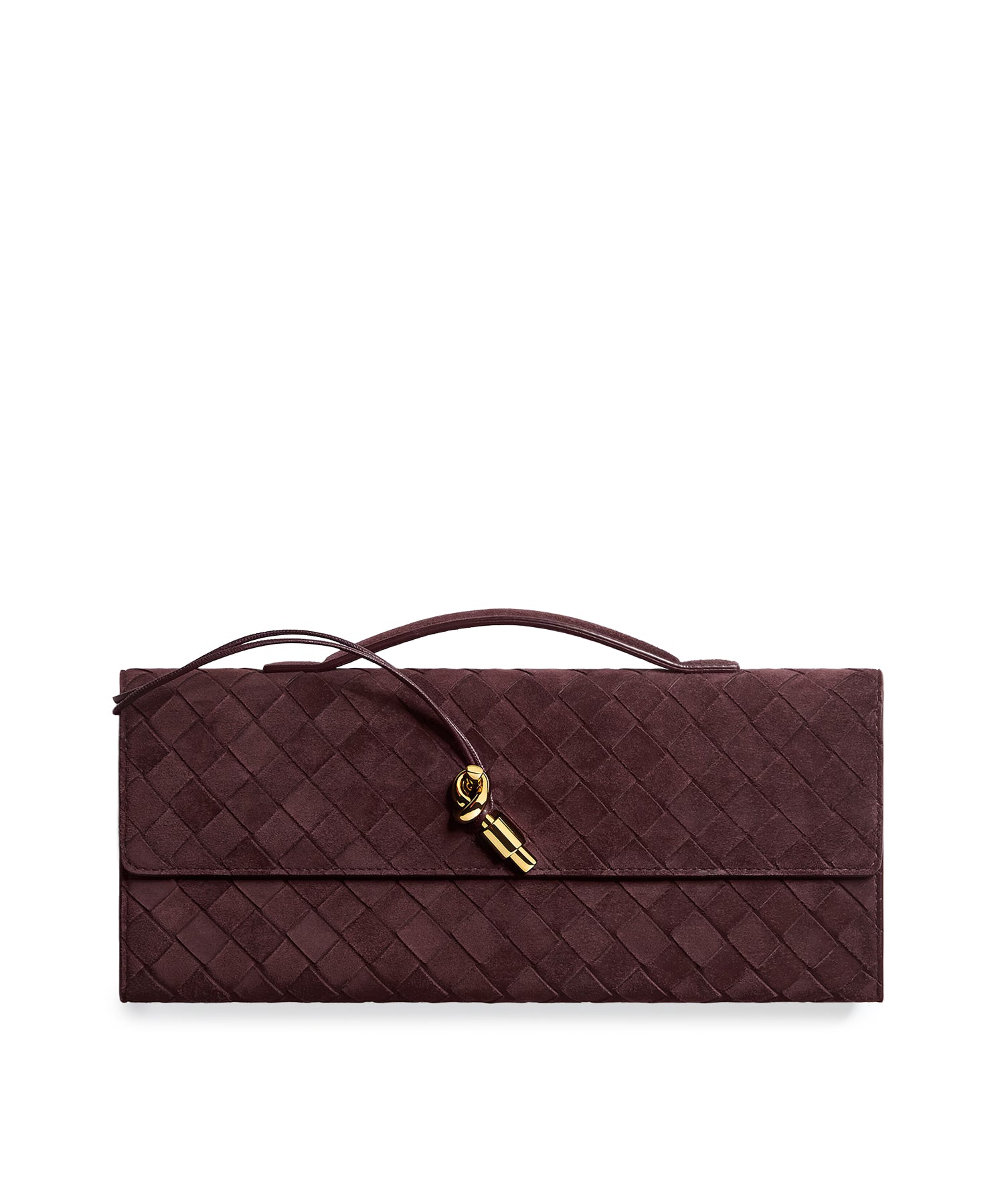 Clutch Andiamo in suede 741511 V60F16147 BOTTEGA VENETA 