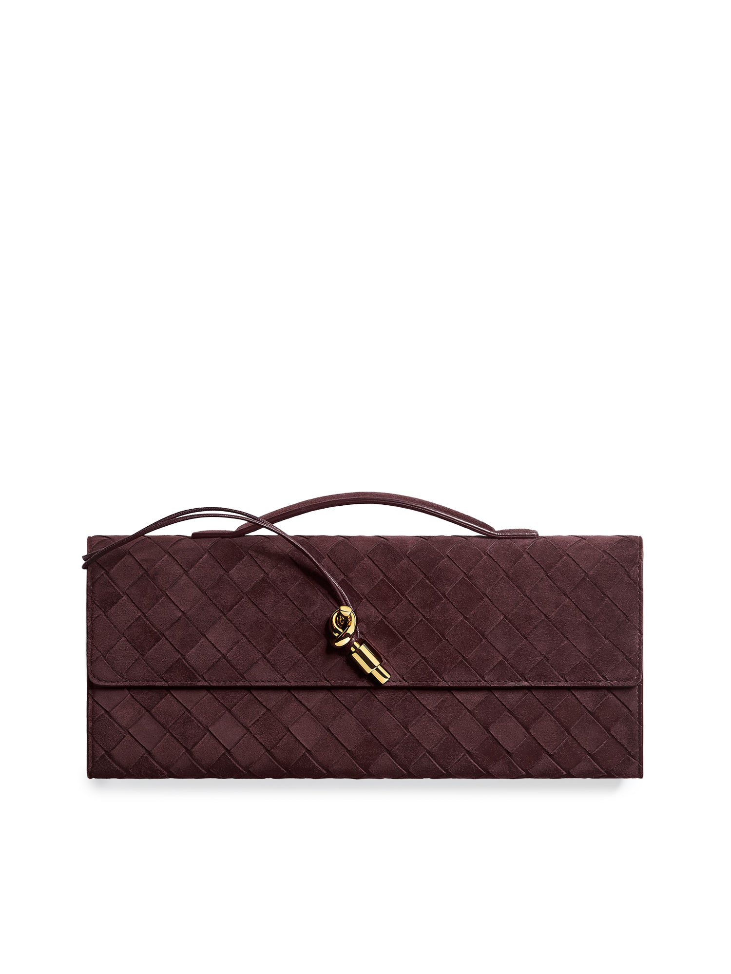 Clutch Andiamo in suede 741511 V60F16147 BOTTEGA VENETA 