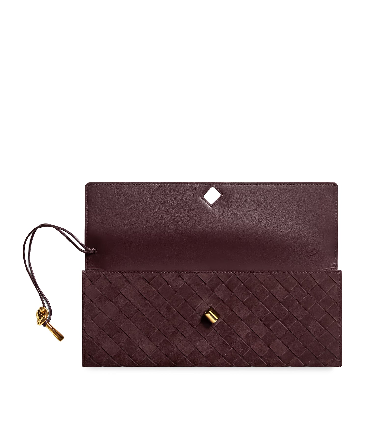 Clutch Andiamo in suede 741511 V60F16147 BOTTEGA VENETA 
