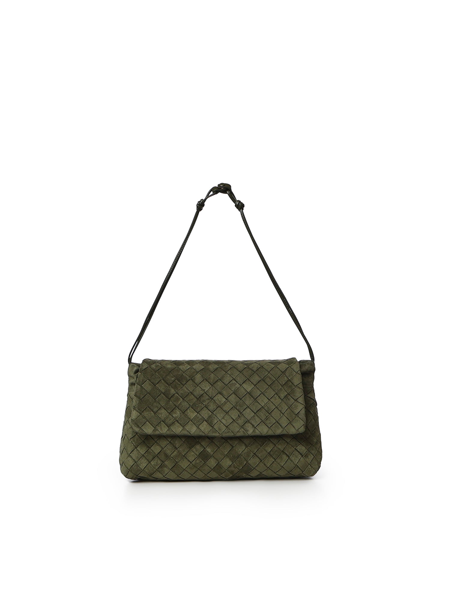 Clutch Giorno in suede 857657 V5ZZ03785 BOTTEGA VENETA 