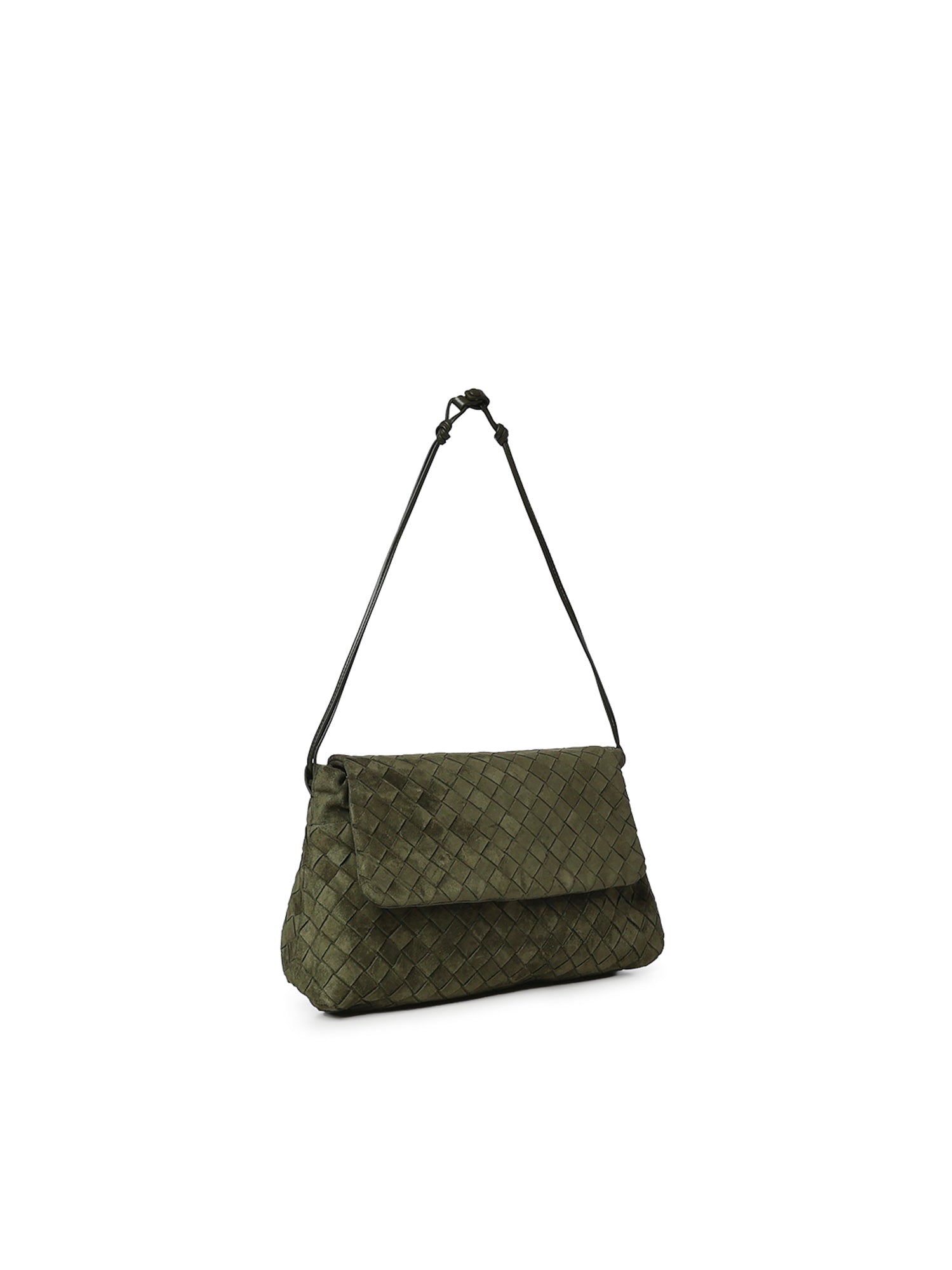 Clutch Giorno in suede 857657 V5ZZ03785 BOTTEGA VENETA 