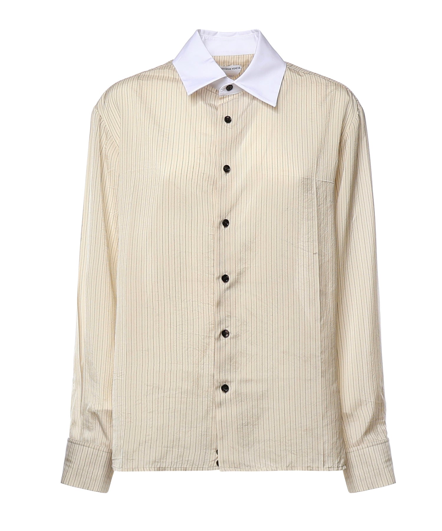 Camicia a righe in misto viscosa 871471 V6NF09231 BOTTEGA VENETA 