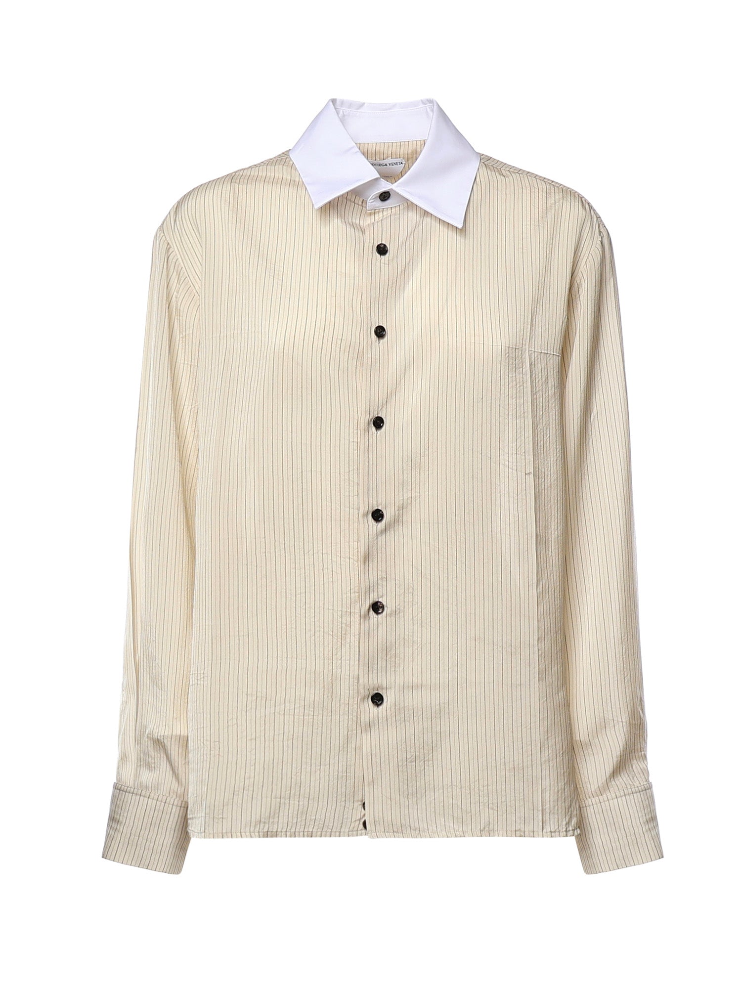 Camicia a righe in misto viscosa 871471 V6NF09231 BOTTEGA VENETA 