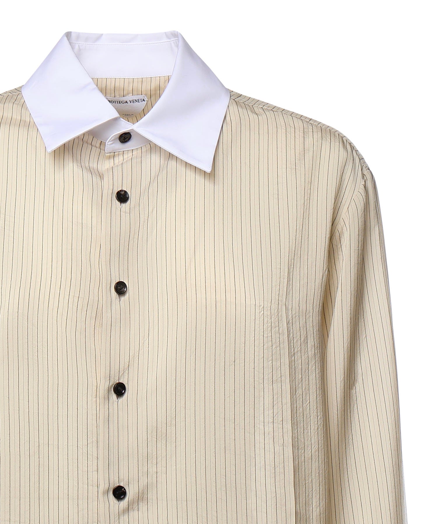Camicia a righe in misto viscosa 871471 V6NF09231 BOTTEGA VENETA 