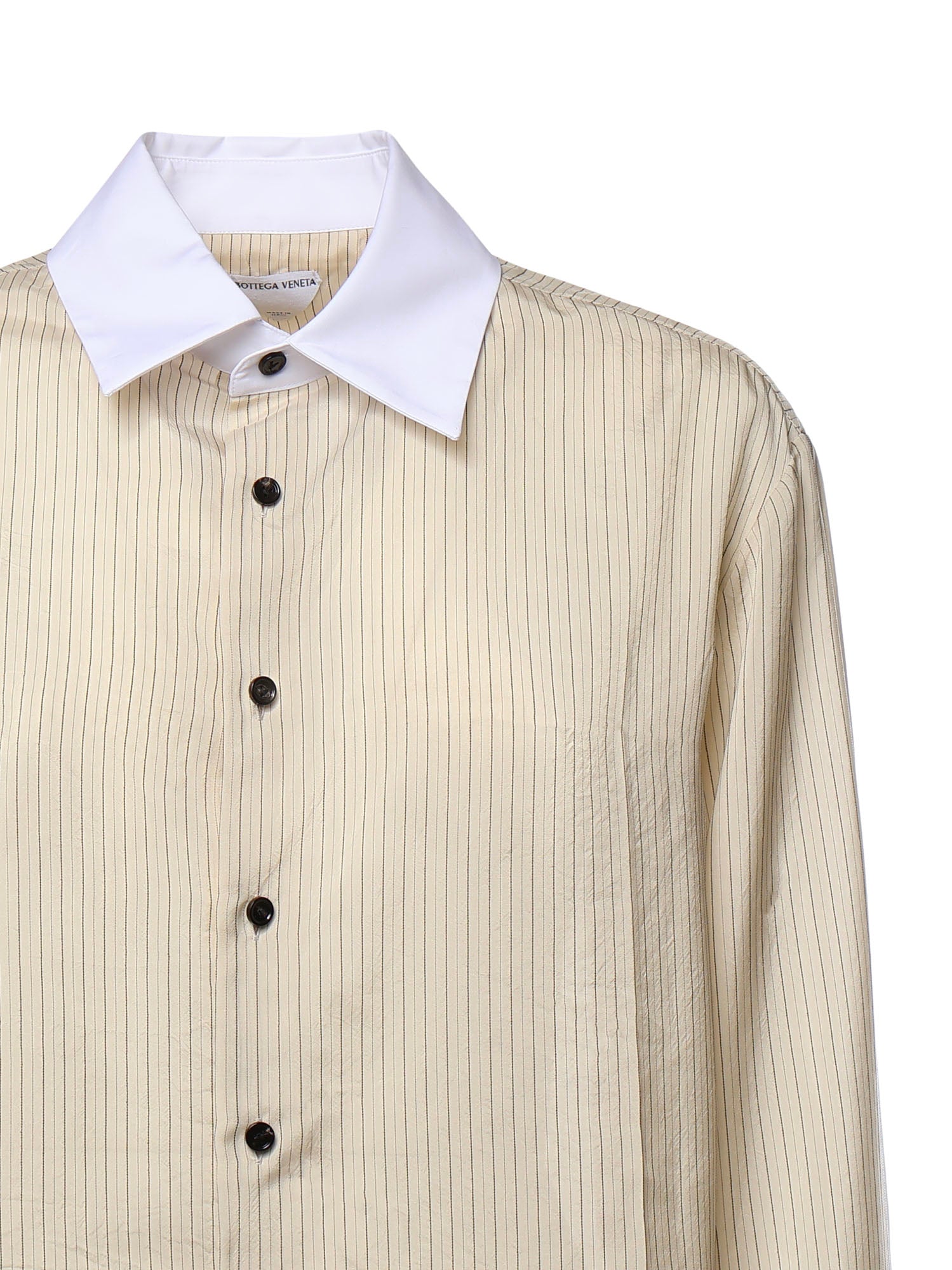 Camicia a righe in misto viscosa 871471 V6NF09231 BOTTEGA VENETA 