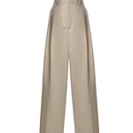 Pantaloni a gamba larga in misto lana 876661 V6NB02512 BOTTEGA VENETA 