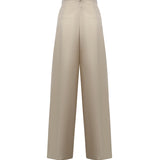Pantaloni a gamba larga in misto lana 876661 V6NB02512 BOTTEGA VENETA 