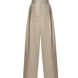 Pantaloni a gamba larga in misto lana 876661 V6NB02512 BOTTEGA VENETA 