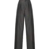Pantaloni in lana e mohair con pinces 876661 V6O202527 BOTTEGA VENETA 