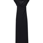 Abito in jersey di viscosa crêpe 876819 V6NJ01010 BOTTEGA VENETA 
