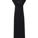 Abito in jersey di viscosa crêpe 876819 V6NJ01010 BOTTEGA VENETA 