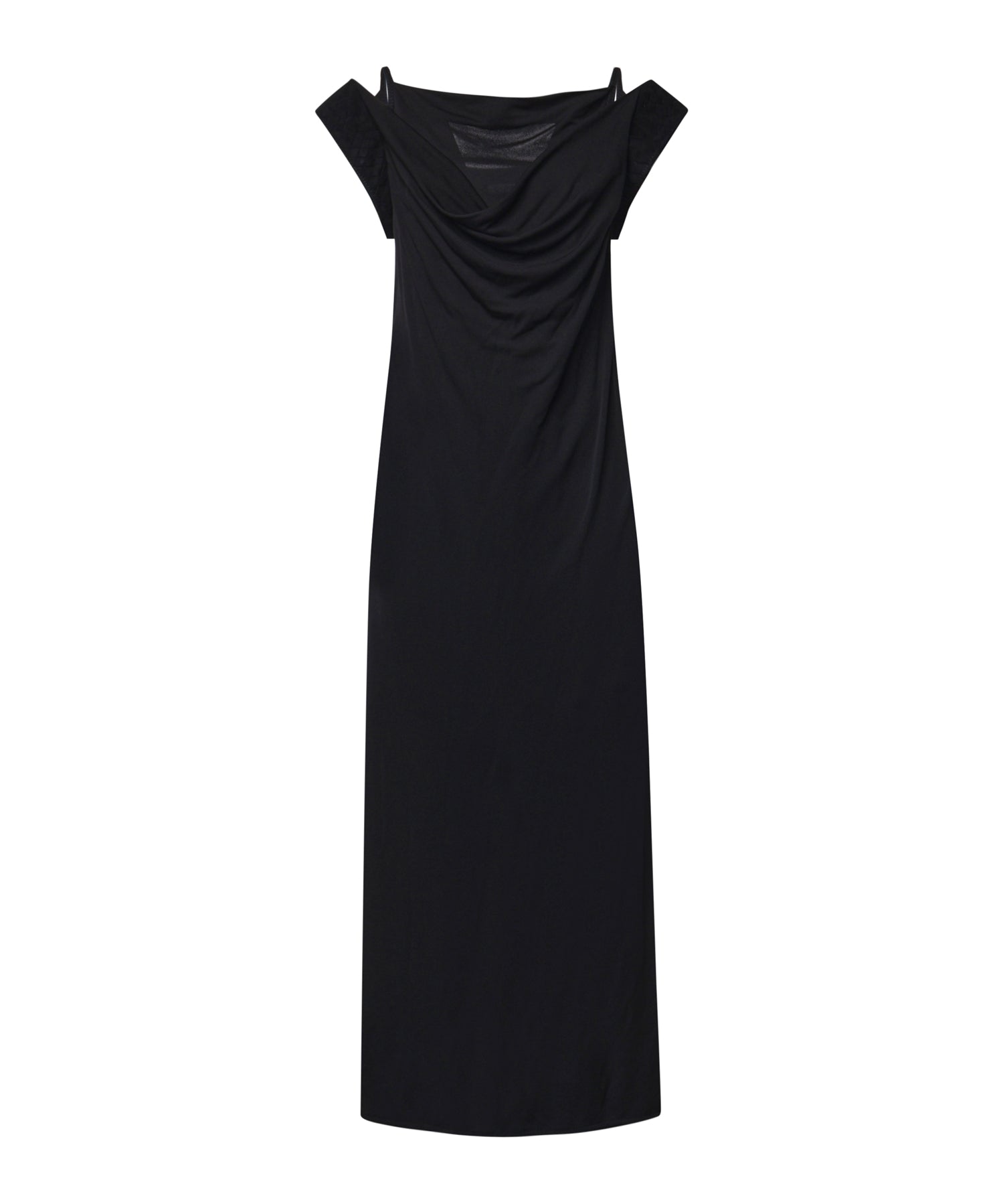 Abito in jersey di viscosa crêpe 876819 V6NJ01010 BOTTEGA VENETA 