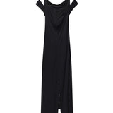 Abito in jersey di viscosa crêpe 876819 V6NJ01010 BOTTEGA VENETA 