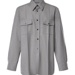 Camicia in misto lana A001N4 V6YL01160 BOTTEGA VENETA 