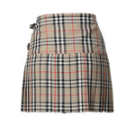 Mini kilt con pieghe in lana Check 8025832 A7028 BURBERRY 