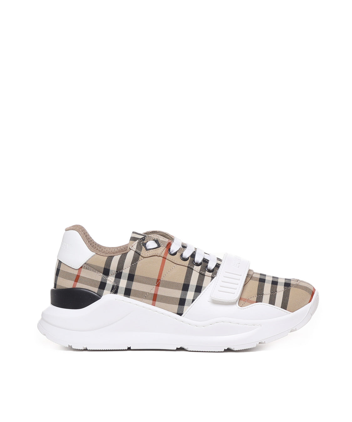 Sneaker Check in cotone e pelle 8048577 A7028 BURBERRY 