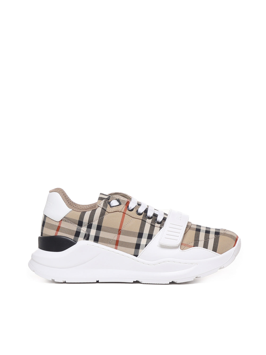 Sneaker Check in cotone e pelle 8048577 A7028 BURBERRY 