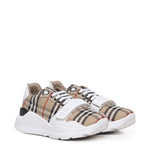Sneaker Check in cotone e pelle 8048577 A7028 BURBERRY 