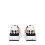 Sneaker Check in cotone e pelle 8048577 A7028 BURBERRY 