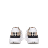 Sneaker Check in cotone e pelle 8048577 A7028 BURBERRY 