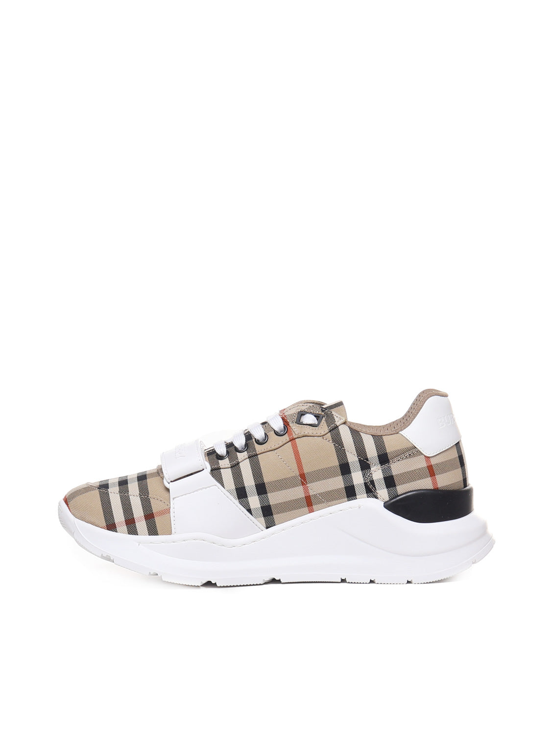 Sneaker Check in cotone e pelle 8048577 A7028 BURBERRY 