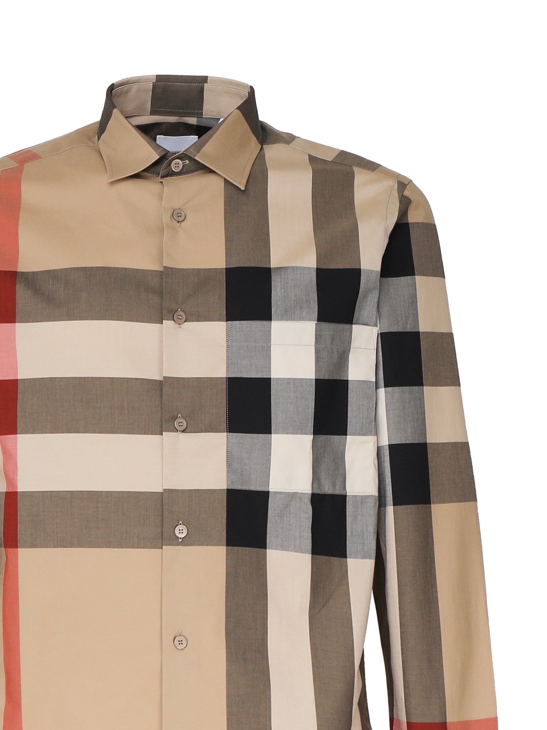 Camicia Check in cotone 8071445 A7028 BURBERRY 