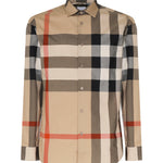 Camicia Check in cotone 8071445 A7028 BURBERRY 