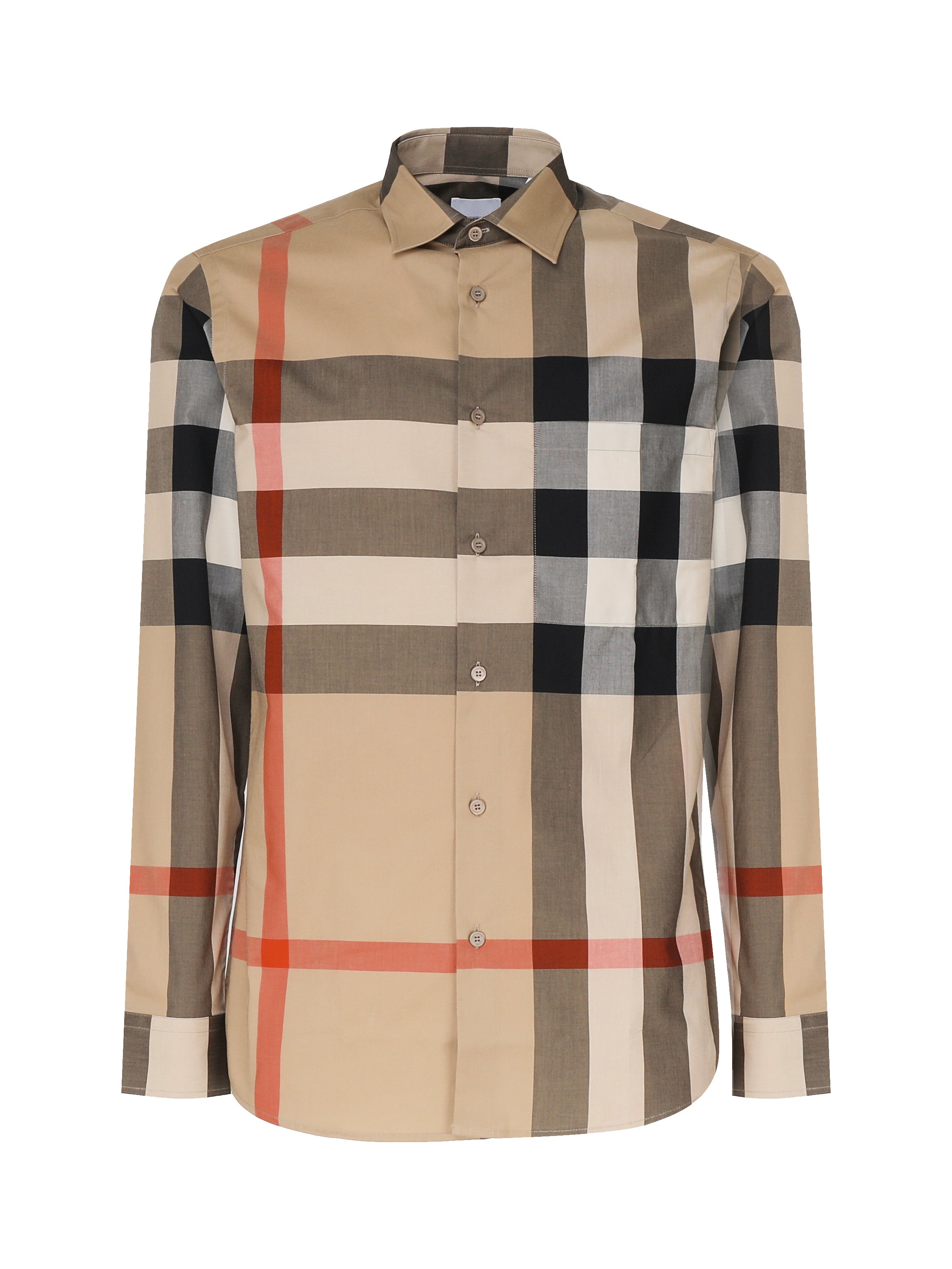 Camicia Check in cotone 8071445 A7028 BURBERRY 