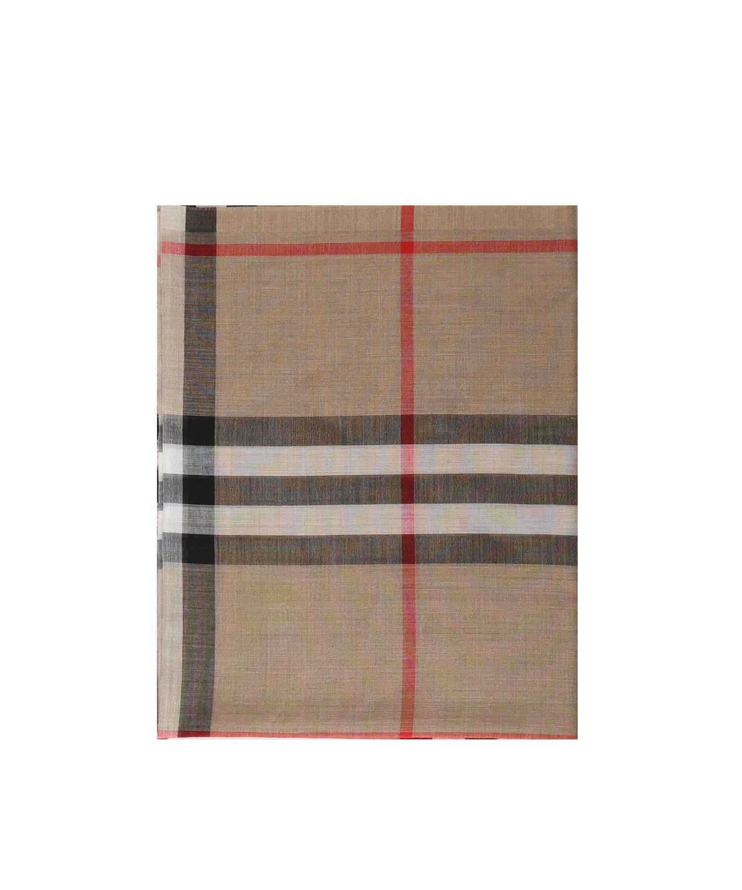 Sciarpa in lana e seta Check 8078779 A7026 BURBERRY 