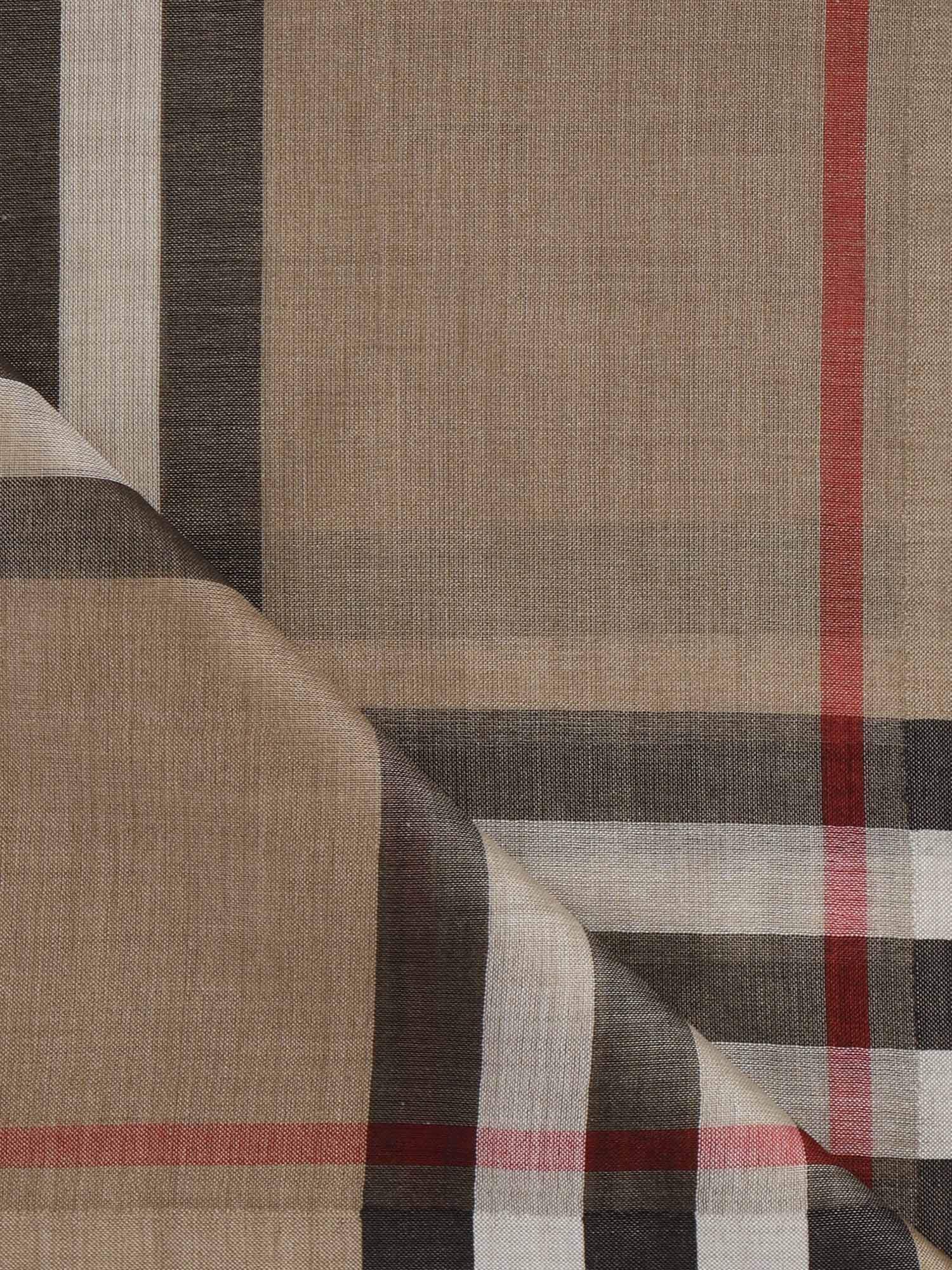Sciarpa in lana e seta Check 8078779 A7026 BURBERRY 