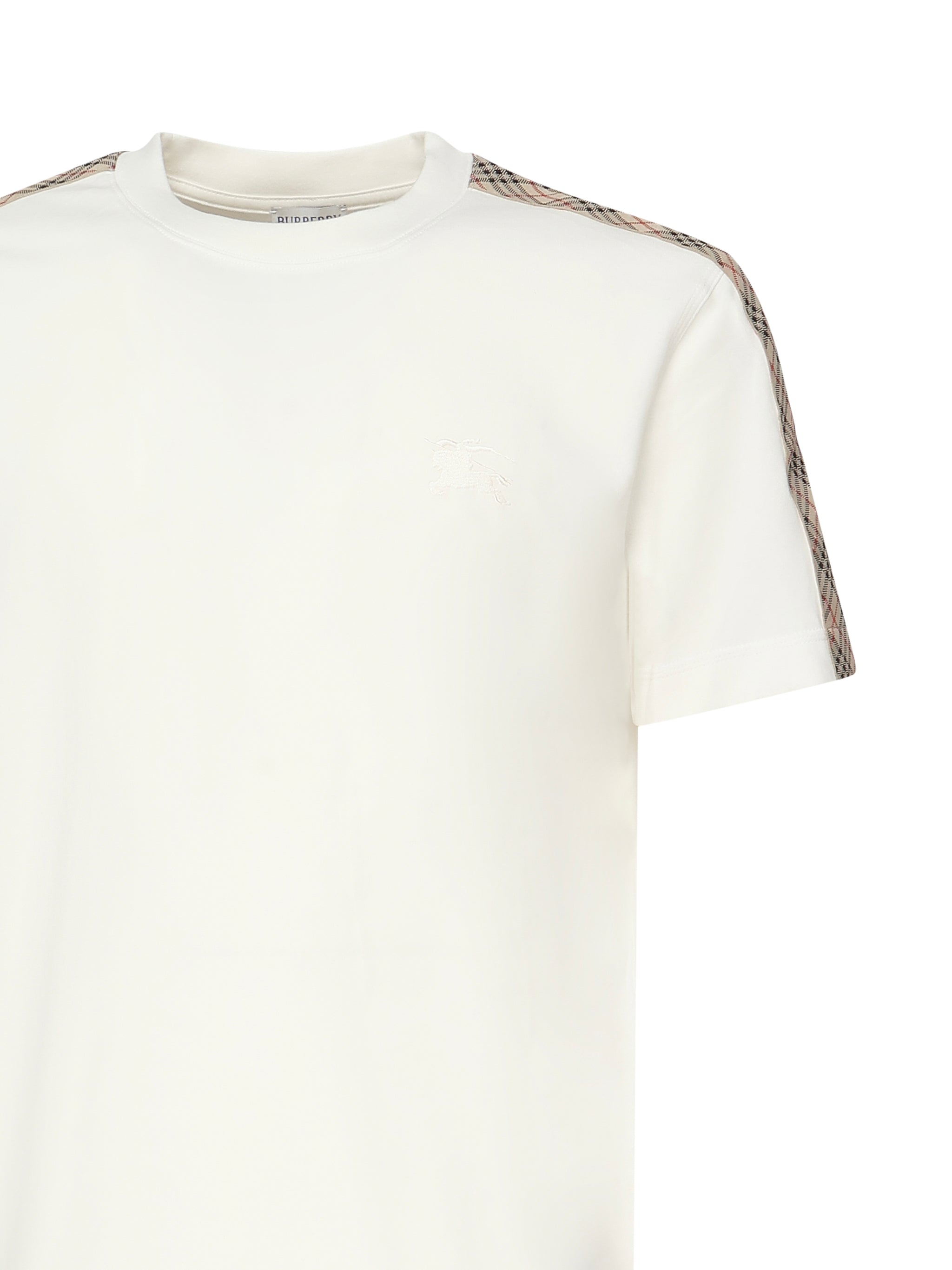 T-shirt in cotone con logo 8106246 B8764 BURBERRY 