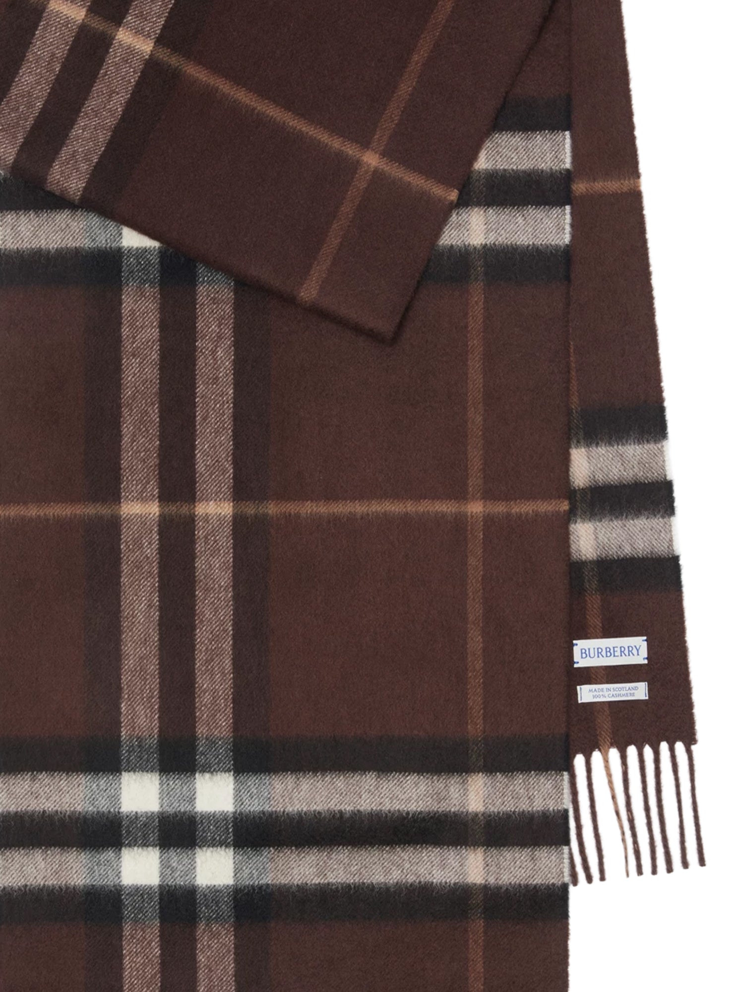 Sciarpa in cashmere Check 8112638 B7313 BURBERRY 