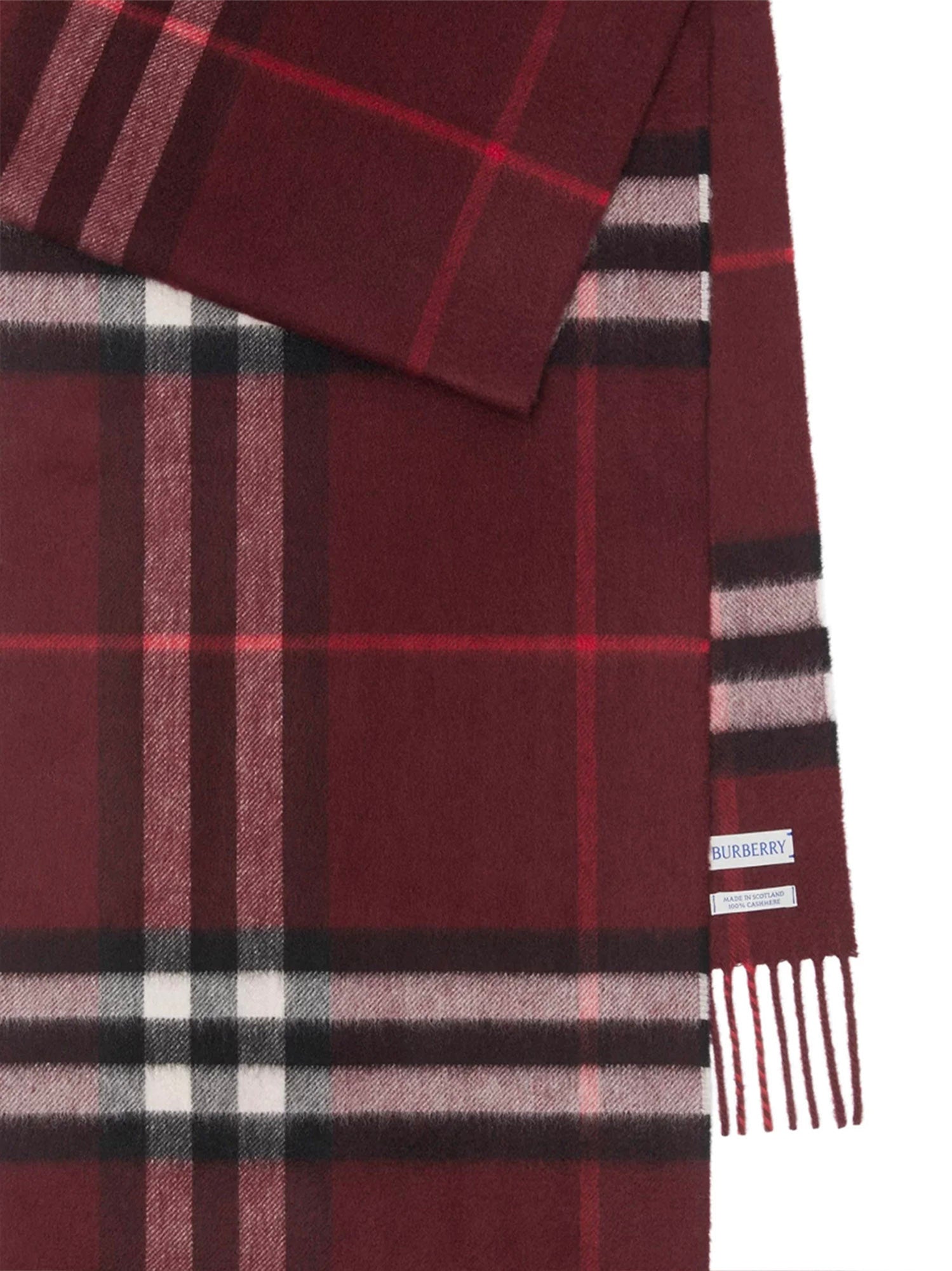 Sciarpa in cashmere Check 8112639 A1308 BURBERRY 