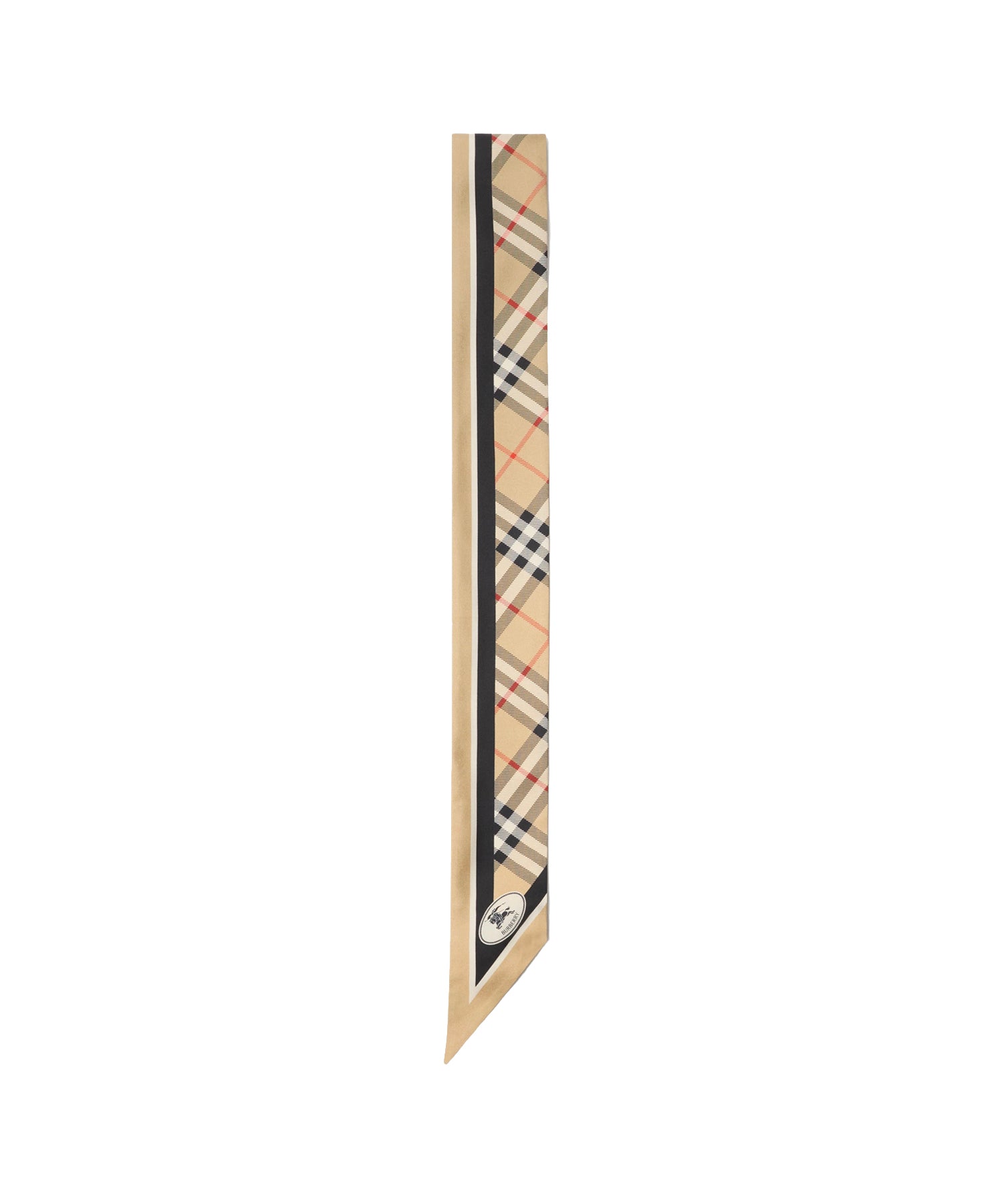 Sciarpa sottile in seta Check 8114238 A2021 BURBERRY 