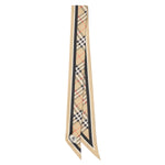 Sciarpa sottile in seta Check 8114238 A2021 BURBERRY 