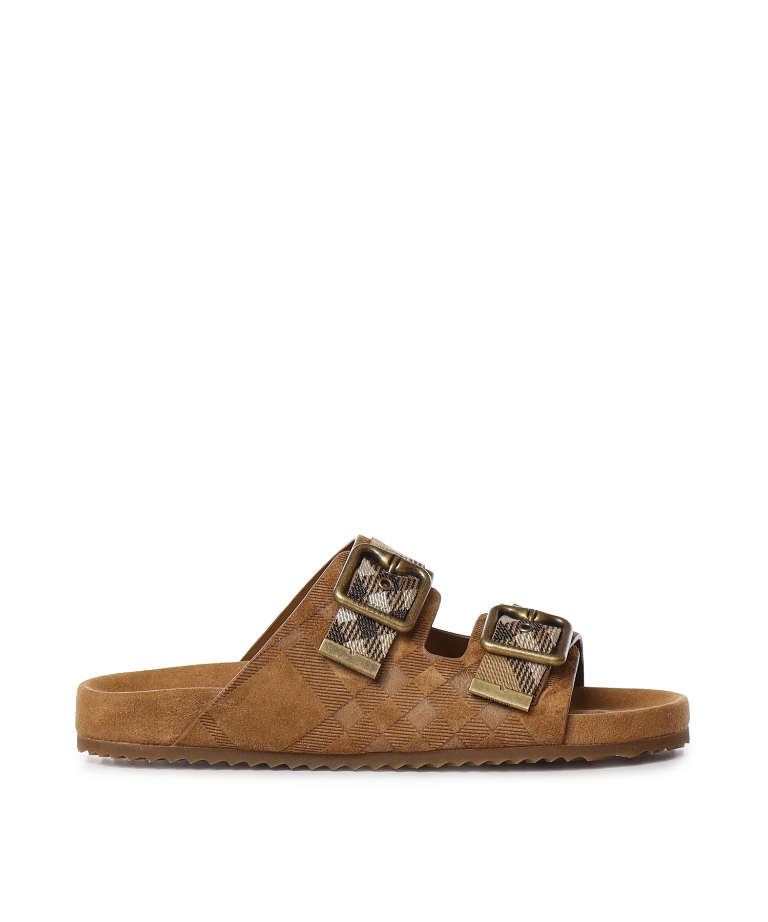 Sandali Urchin in pelle scamosciata Check 8121958 C1824 BURBERRY 